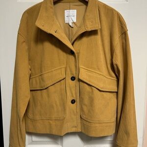 Avec Les Filles Mustard Corduroy Jacket